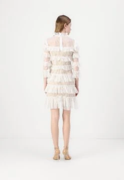 CARMINE MINI DRESS - Cocktail Dress / Party Dress - Cloudy White -Modern Classic Shoes Store 5a99702c497442fba8ad449a438eaffb