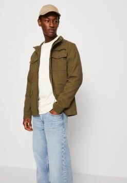 Only & Sons Onsdennis Field Jacket Unisex - Summer Jacket - Olive Night -Modern Classic Shoes Store 5ae33bc405784ff6b5e81cef1f97a1c8