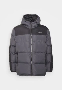 Panelled Contrast Puffer - Winter Jacket - Charcoal -Modern Classic Shoes Store 5b635916b93f4ff6b1768ebf5d0d643f