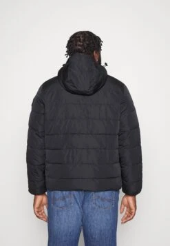 Plus Badge Trim Jacket - Waterproof Jacket - Black -Modern Classic Shoes Store 5b7b633095774e1eabd4ef1d00c08258