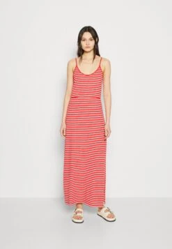 Vila Vidarling Dress - Maxi Dress - Flame Scarlet