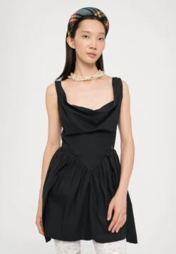 Vivienne Westwood MINI SUNDAY DRESS - Cocktail Dress / Party Dress - Black -Modern Classic Shoes Store 5c0763a973a540d4b30b2051c579d981