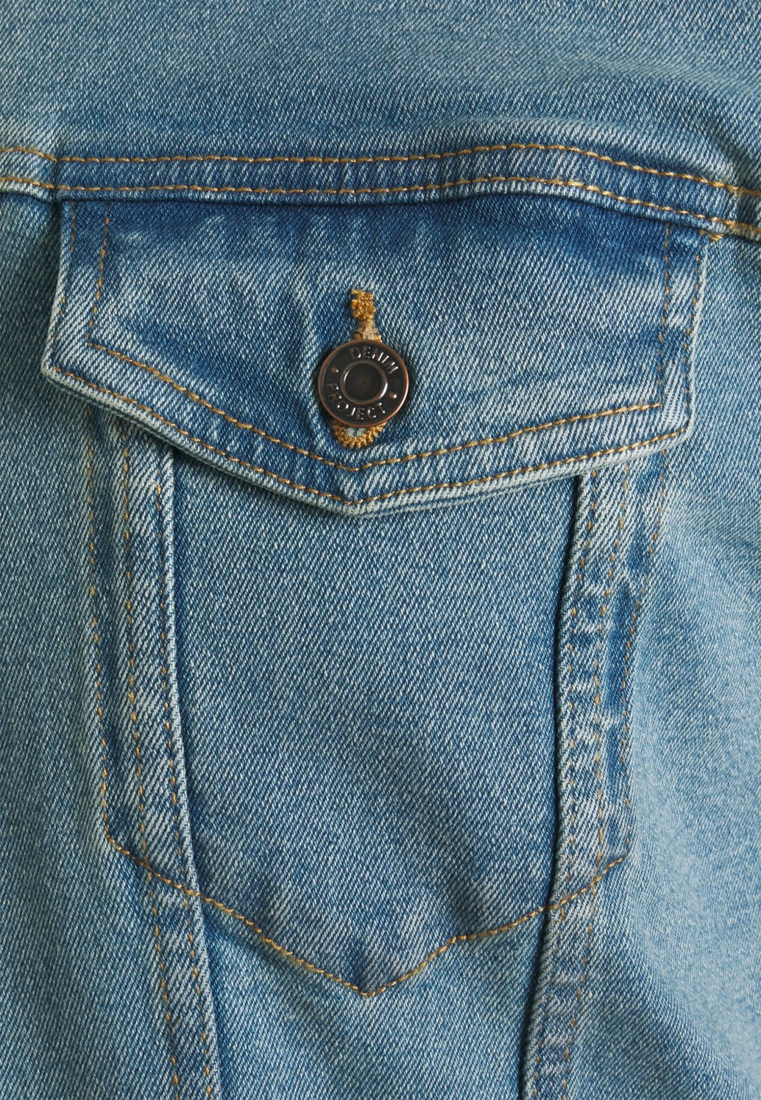 Denim Project Plus Kash Jacket - Denim Jacket - Light Blue 4 Denim Project Plus Kash Jacket - Denim Jacket - Light Blue - Image 4