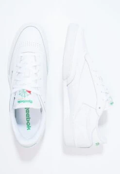 Reebok Classic Club C 85 Unisex - Trainers - White/Green -Modern Classic Shoes Store 5d02a407d9bf4e53868cebe3bc4e9f3a