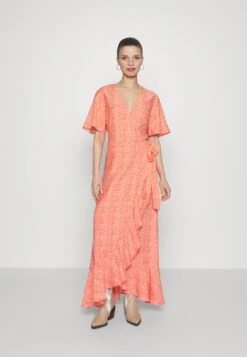 Objleonora Wrap Long Dress - Maxi Dress
