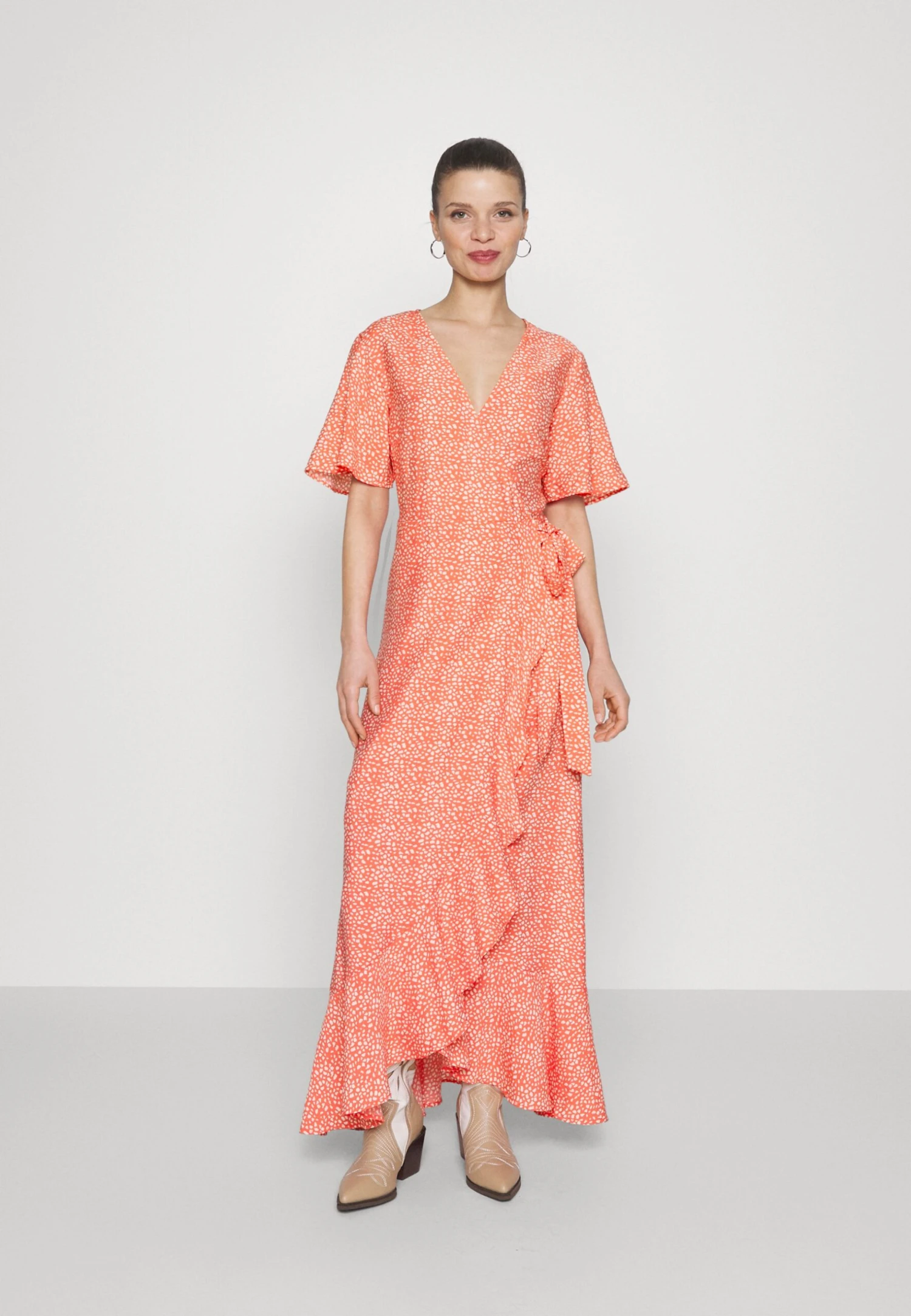 Objleonora Wrap Long Dress - Maxi Dress 1 Objleonora Wrap Long Dress - Maxi Dress