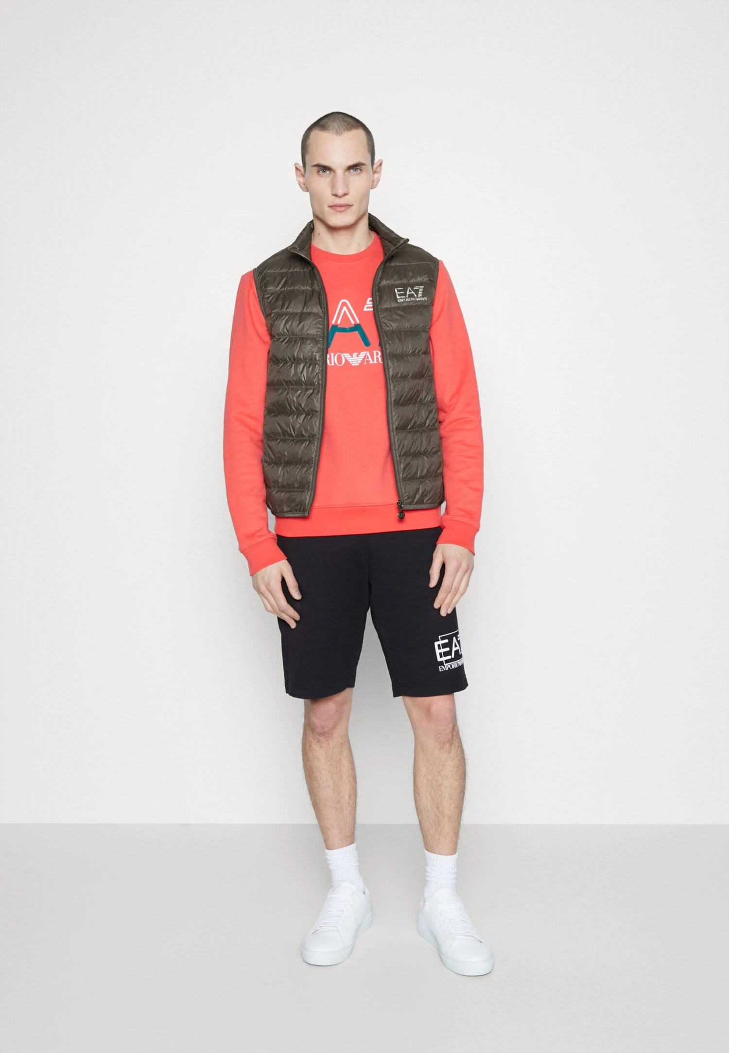 EA7 Emporio Armani Waistcoat - Waistcoat - Dark Grey 2 EA7 Emporio Armani Waistcoat - Waistcoat - Dark Grey - Image 2