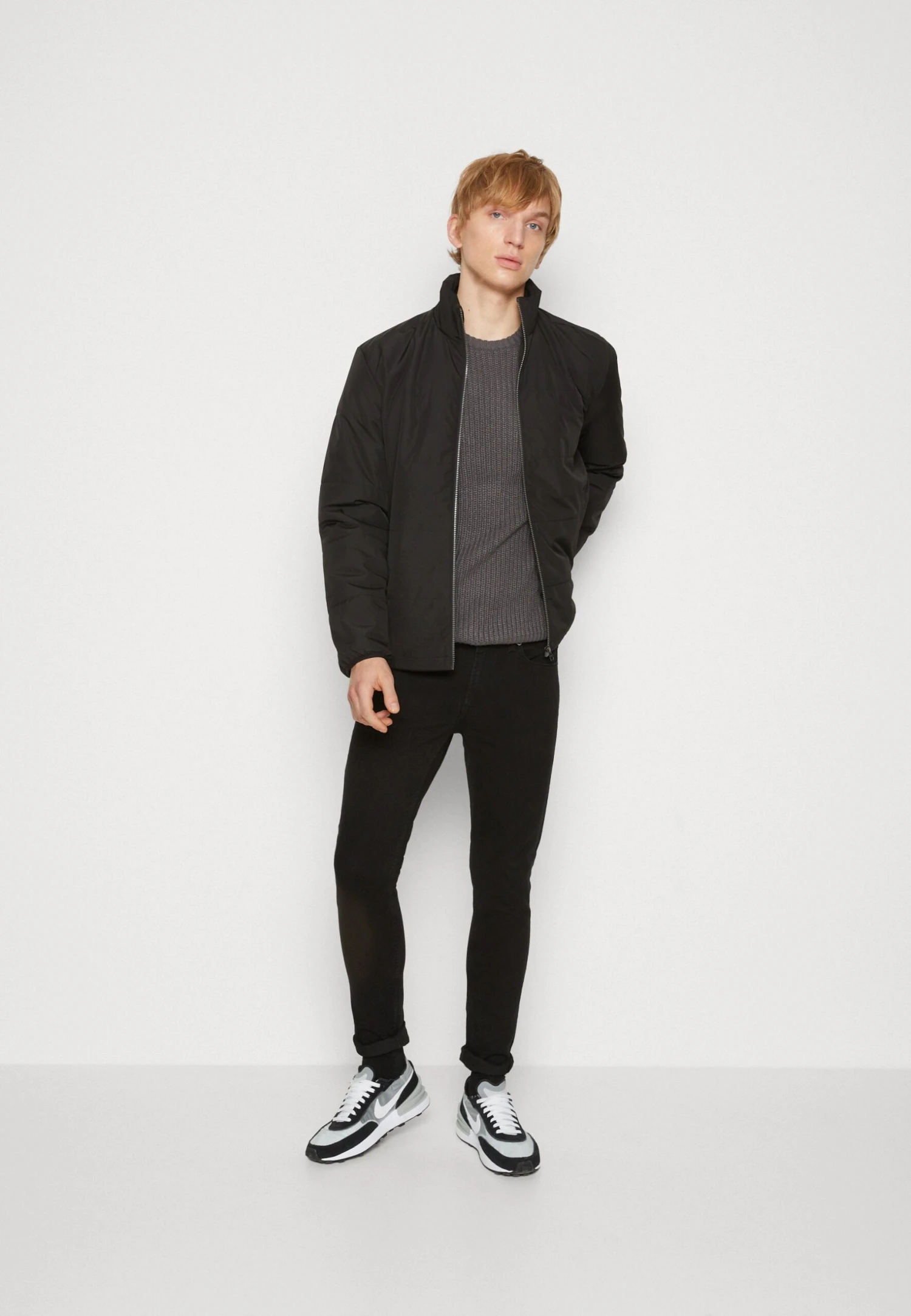 Only & Sons Onsmelvin Life Light Jacket - Summer Jacket - Black 2 Only & Sons Onsmelvin Life Light Jacket - Summer Jacket - Black - Image 2