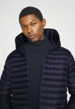 SAVE THE DUCK Down Jacket - Blue Black -Modern Classic Shoes Store 5e7b1e550cb44b0e8e9bc07105b1be5c