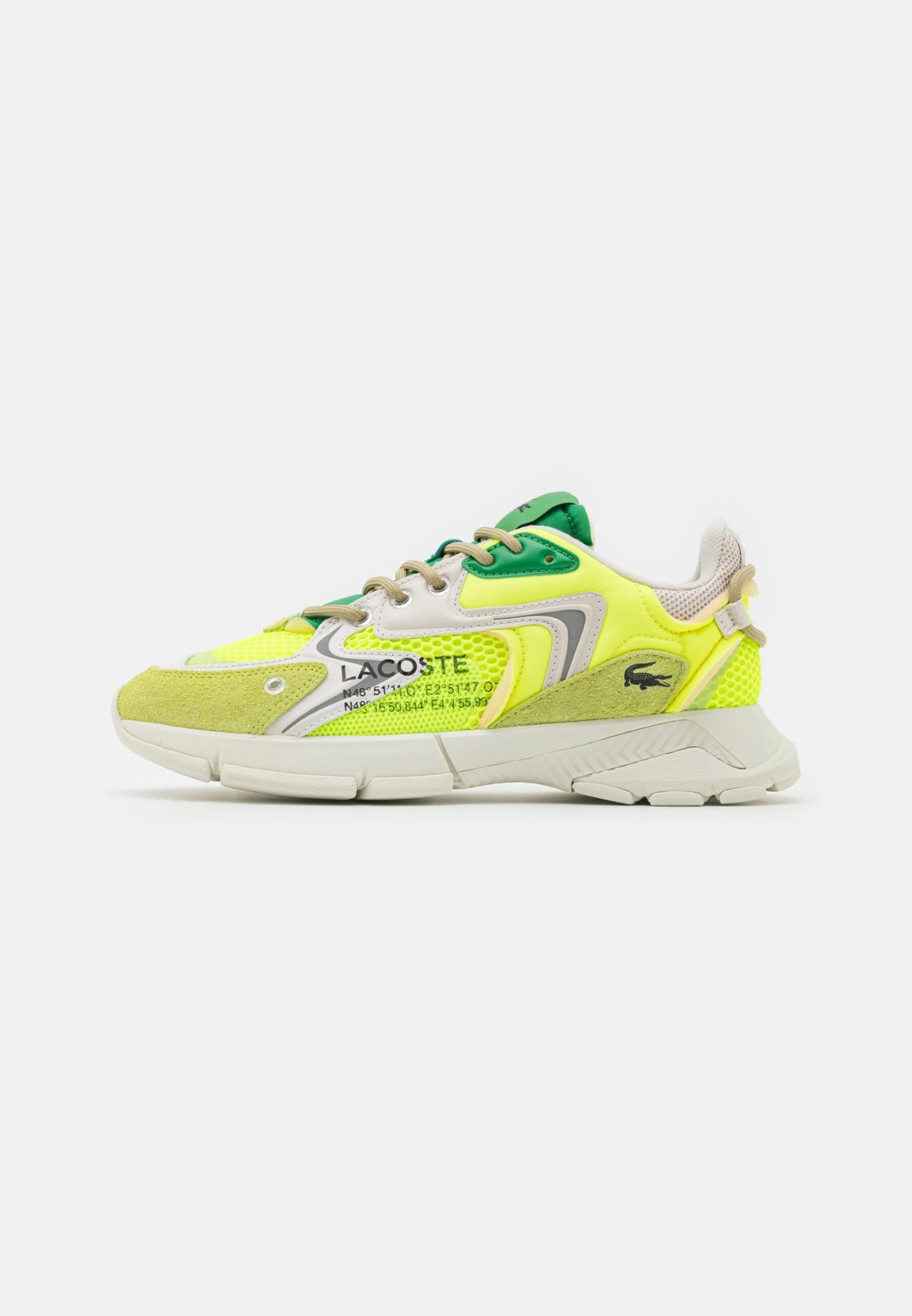 Lacoste Neo - Trainers - Yellow/Off-White 1 Lacoste Neo - Trainers - Yellow/Off-White