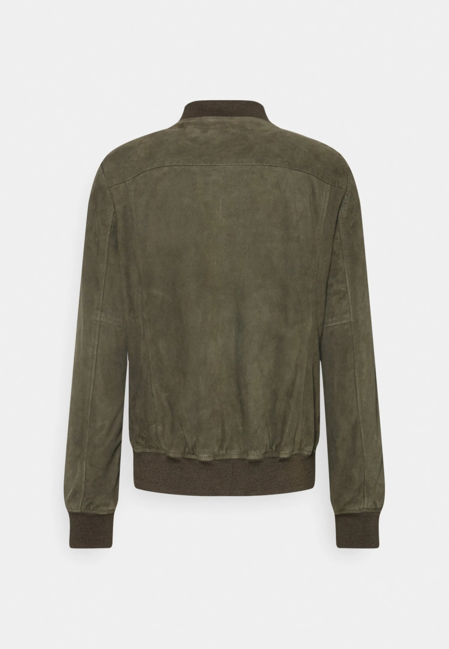 Schott Leather Jacket - Kaki 2 Schott Leather Jacket - Kaki - Image 2