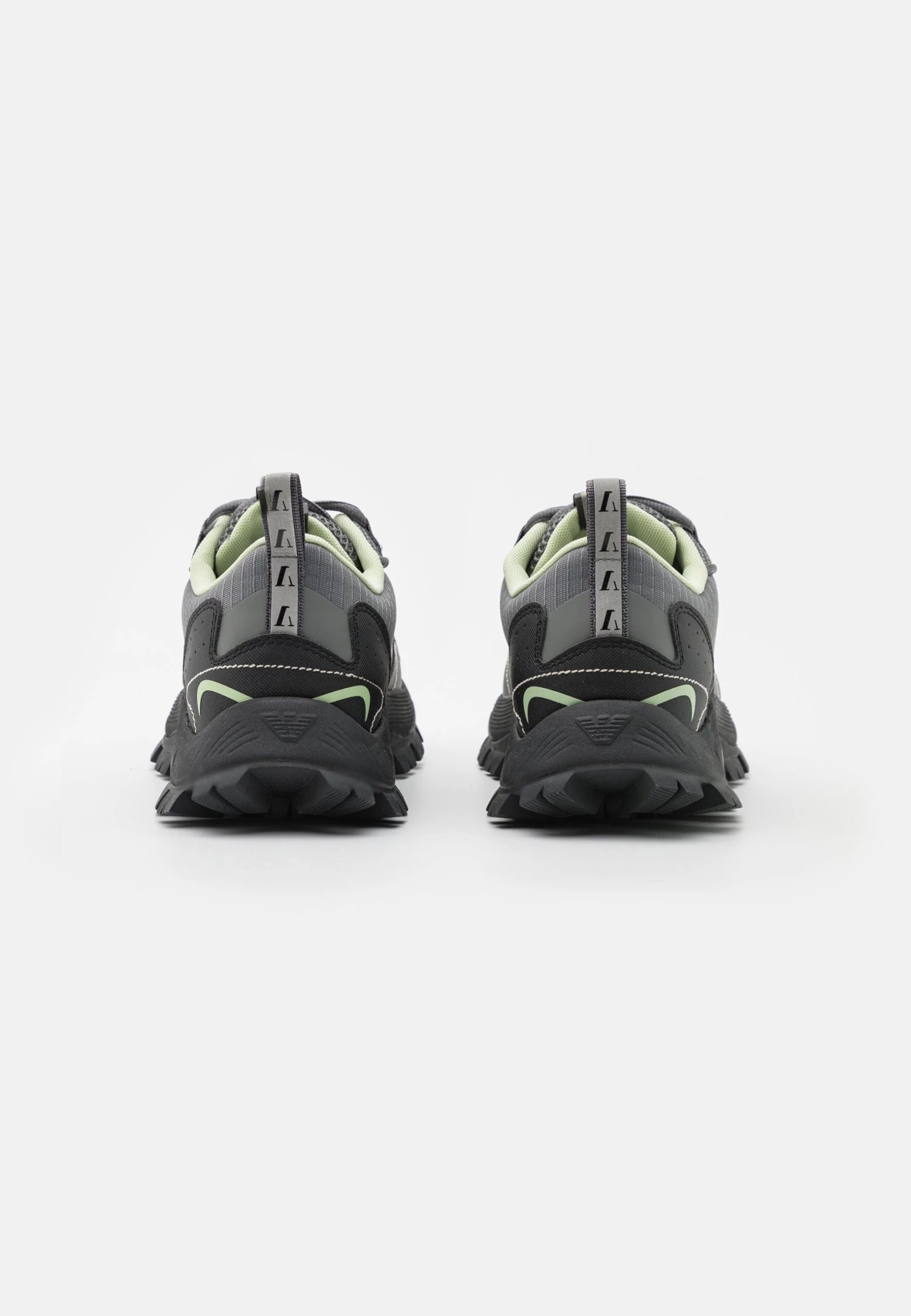 Emporio Armani Faraday - Trainers - Grey/Black 3 Emporio Armani Faraday - Trainers - Grey/Black - Image 3