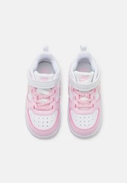 Nike Sportswear COURT BOROUGH LOW RECRAFT UNISEX - Trainers - White/pink Foam -Modern Classic Shoes Store 60face3721ea4a948c002579c8d8438a