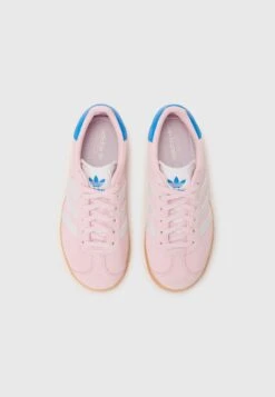 Adidas Originals GAZELLE UNISEX - Trainers - Clear Pink/white/bluebird -Modern Classic Shoes Store 6123f61424174f26806485bab2857f77