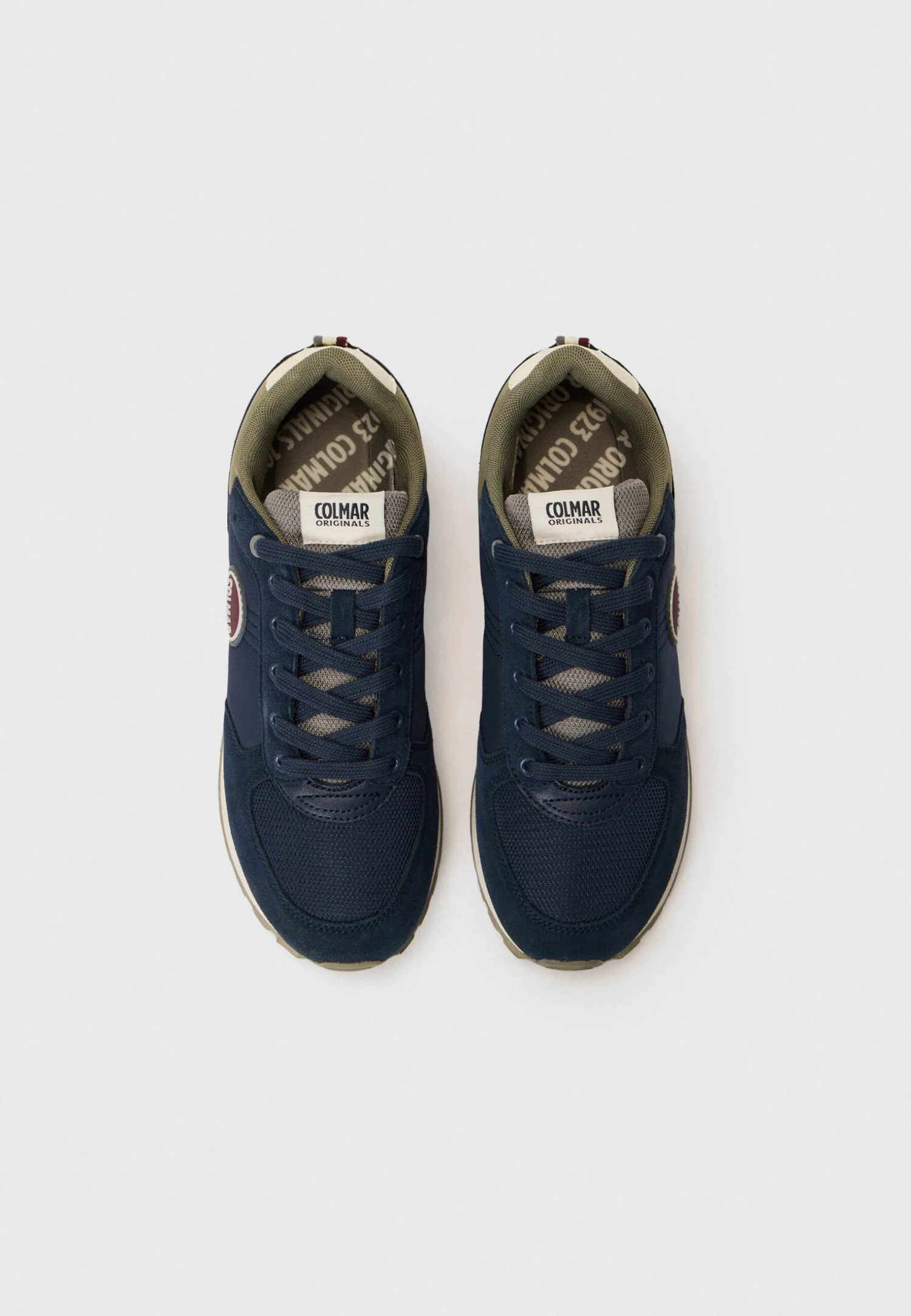 Colmar Originals TRAVIS - Trainers - Navy/gray/military Green 4 Colmar Originals TRAVIS - Trainers - Navy/gray/military Green - Image 4