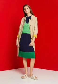 ESPRIT Ärmelloses Mit Rundhals - Jumper Dress - Dark Blue -Modern Classic Shoes Store 61a3f1bb51c34dbb878cb74f2b030e2a