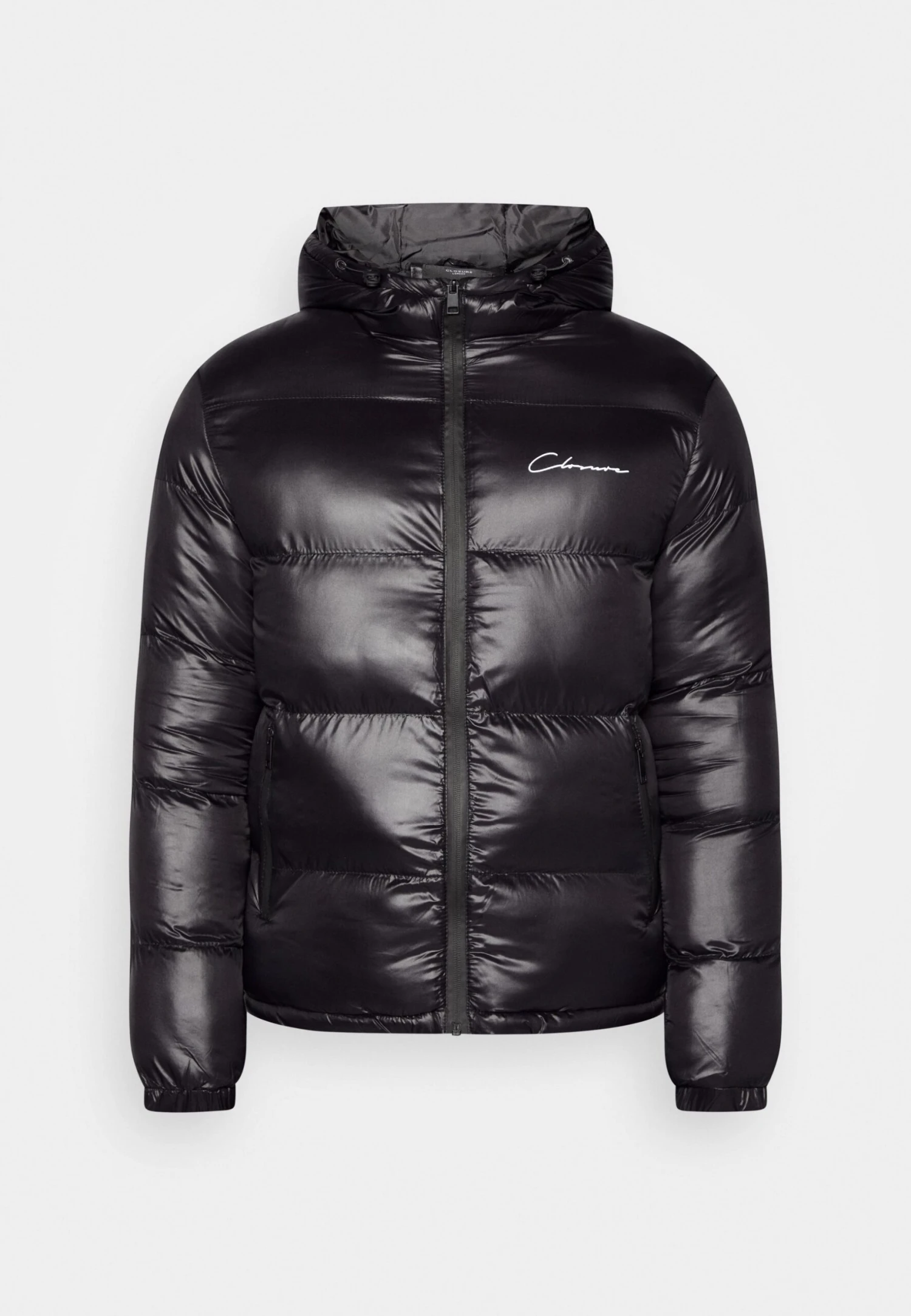 Racer Logo Puffer Jacket - Winter Jacket - Black 5 Racer Logo Puffer Jacket - Winter Jacket - Black - Image 5