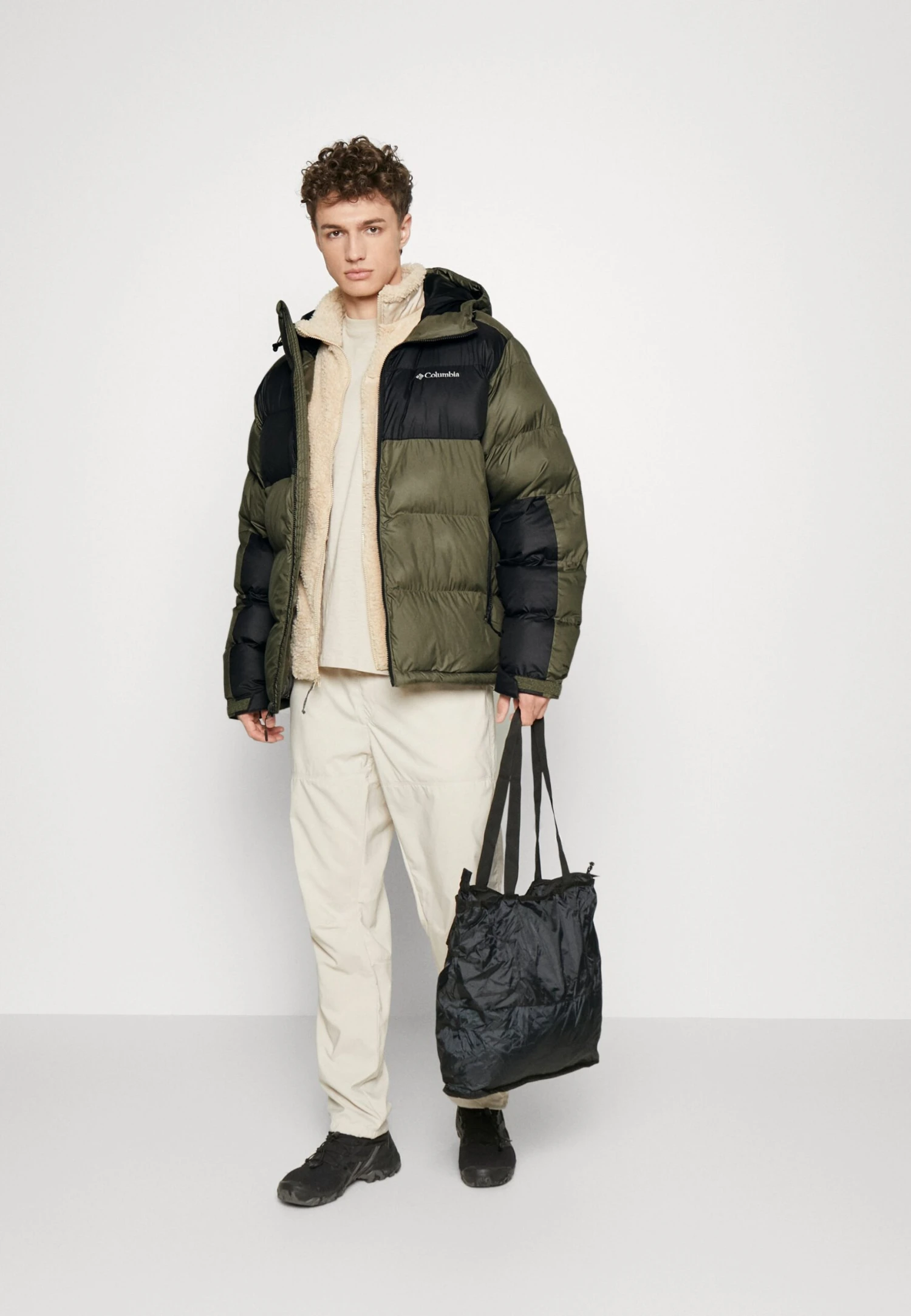 Columbia Pike Lake™ Ii Hooded Jacket - Winter Jacket - Stone Green, Shark 2 Columbia Pike Lake™ Ii Hooded Jacket - Winter Jacket - Stone Green, Shark - Image 2