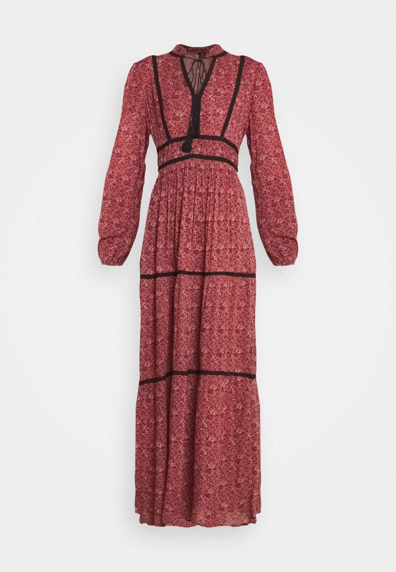 Vero Moda Vmalice Ancle Dress - Maxi Dress - Marsala/Rosey 5 Vero Moda Vmalice Ancle Dress - Maxi Dress - Marsala/Rosey - Image 5