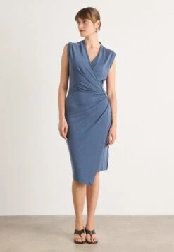 Boss ECUPRI - Shift Dress - Open Blue