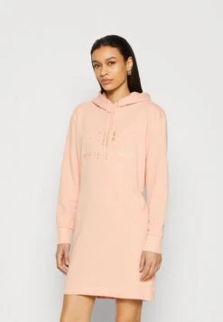Gant Tonal Archive Shield Dress - Day Dress - Guava Orange
