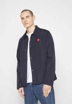 Wood Wood Ali Coach Jacket - Summer Jacket - Navy -Modern Classic Shoes Store 641e7c56763a408e9158b0cfd872b4d0