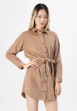 Roxy WAVY LIGHTS - Shirt Dress - Woodsmoke -Modern Classic Shoes Store 647121450ede4ccbb379d8ca299fb3ae