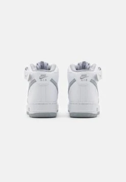 Nike Sportswear Air Force 1 Mid '07 - High-Top Trainers - White/Wolf Grey 8 Nike Sportswear Air Force 1 Mid '07 - High-Top Trainers - White/Wolf Grey -Modern Classic Shoes Store 64bb925b4f5b4efca63d4b451a5c3f2a