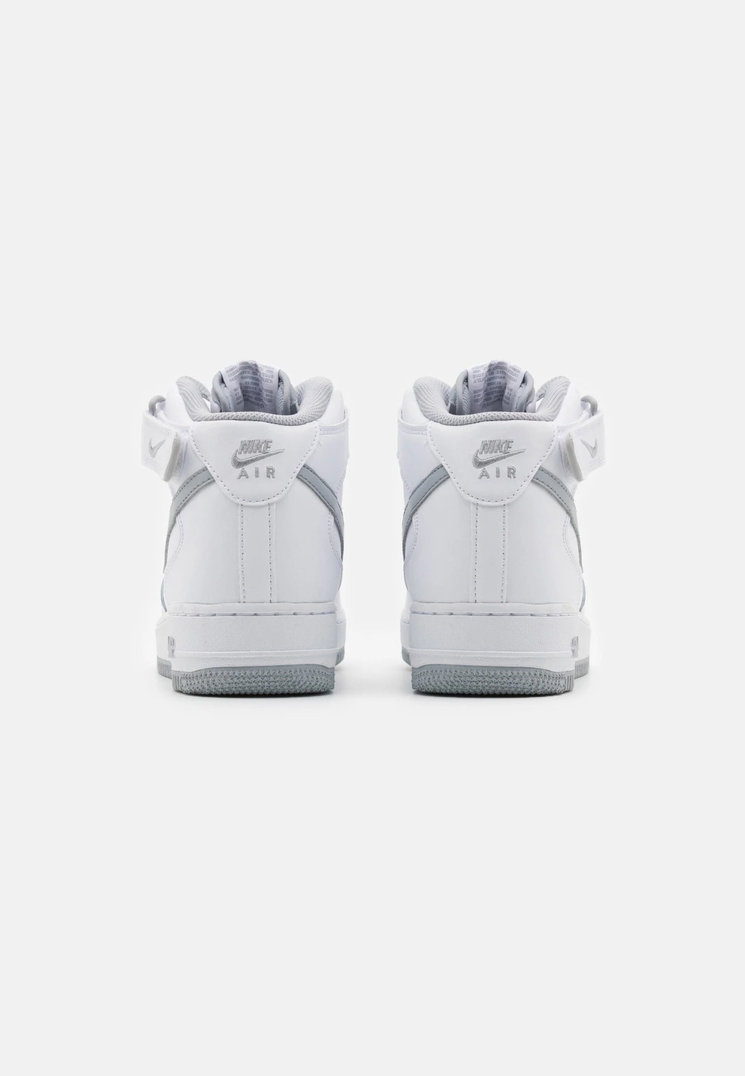 Nike Sportswear Air Force 1 Mid '07 - High-Top Trainers - White/Wolf Grey 3 Nike Sportswear Air Force 1 Mid '07 - High-Top Trainers - White/Wolf Grey - Image 3