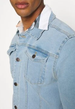 Denim Project Kash Jacket - Denim Jacket - Sky Blue -Modern Classic Shoes Store 64c57ac93a834c149aa4169ba42040e4