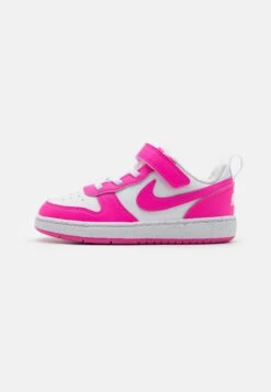 Nike Sportswear COURT BOROUGH LOW RECRAFT UNISEX - Trainers - White/pink Foam -Modern Classic Shoes Store 64ccd57f7a644ced9d750b472fcd16ea