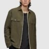 AllSaints Radar- Light Jacket - Khaki