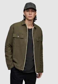 AllSaints Radar- Light Jacket - Khaki
