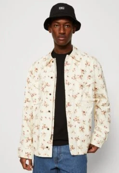 HUF FieldFloral Jacket Unisex - Summer Jacket - Ivory -Modern Classic Shoes Store 667bf19c115c46b18d9dc84cd3d124b4