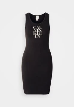 Calvin Klein Jeans TANK DRESS - Jersey Dress - Black 15 Calvin Klein Jeans TANK DRESS - Jersey Dress - Black -Modern Classic Shoes Store 689c408dfca64a519af5d1cd0f5f825f