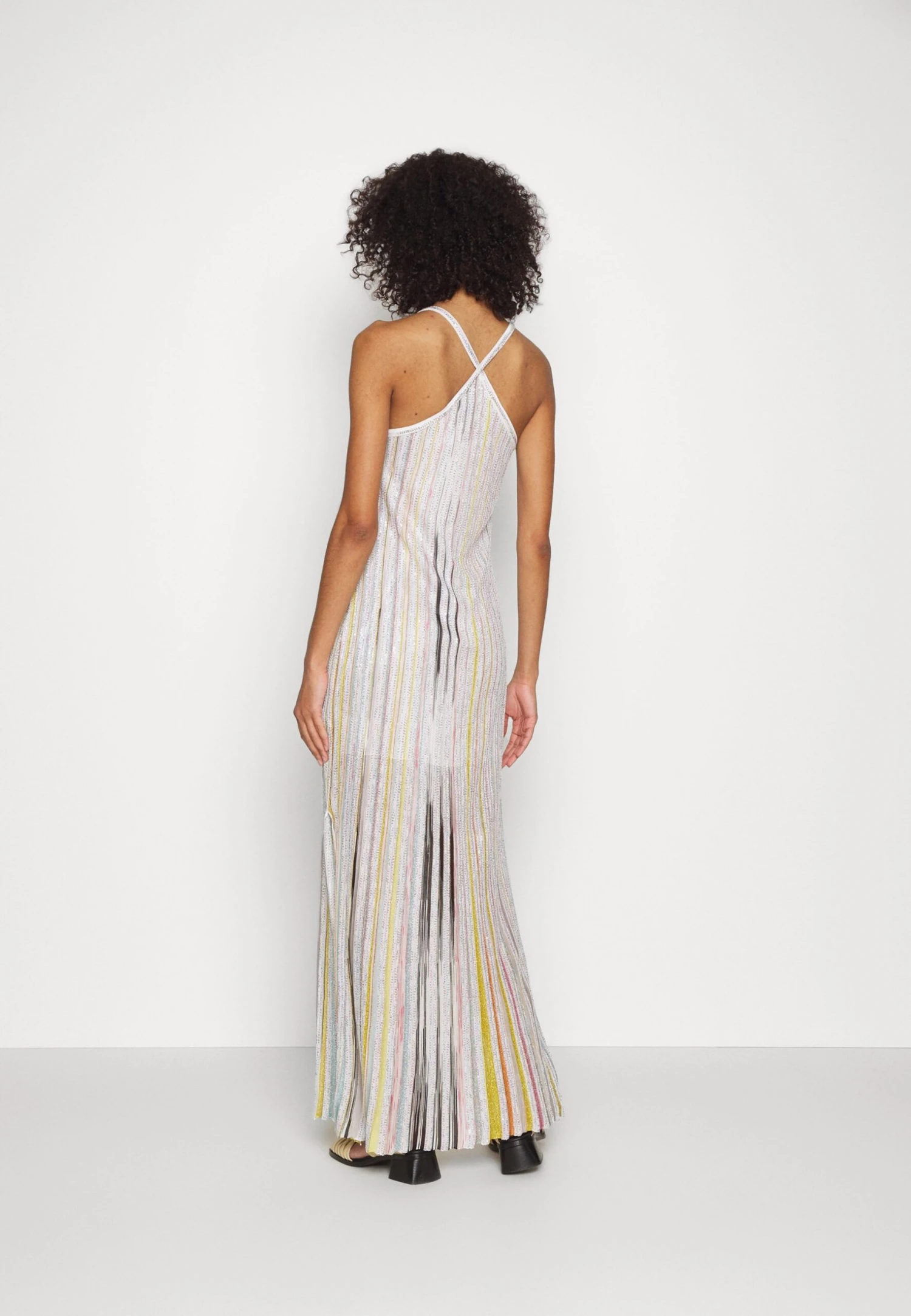 Missoni Long Dress - Jumper Dress - White/Multicolor 5 Missoni Long Dress - Jumper Dress - White/Multicolor - Image 5