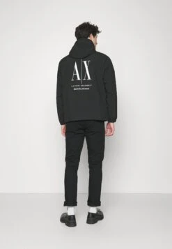Armani Exchange Blouson - Summer Jacket - Black -Modern Classic Shoes Store 6993c196fcff4828b9965b0bd8240242