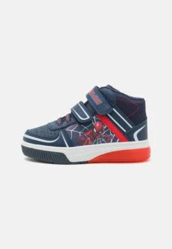 Friboo SPIDERMAN BLINKING OUTSOLE - High-top Trainers - Dark Blue