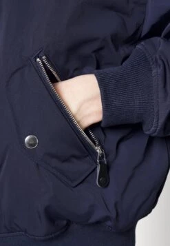 WEEKDAY Tyreese Jacket - Bomber Jacket - Navy -Modern Classic Shoes Store 6a4635c36d46498e8cdd2f3887204818