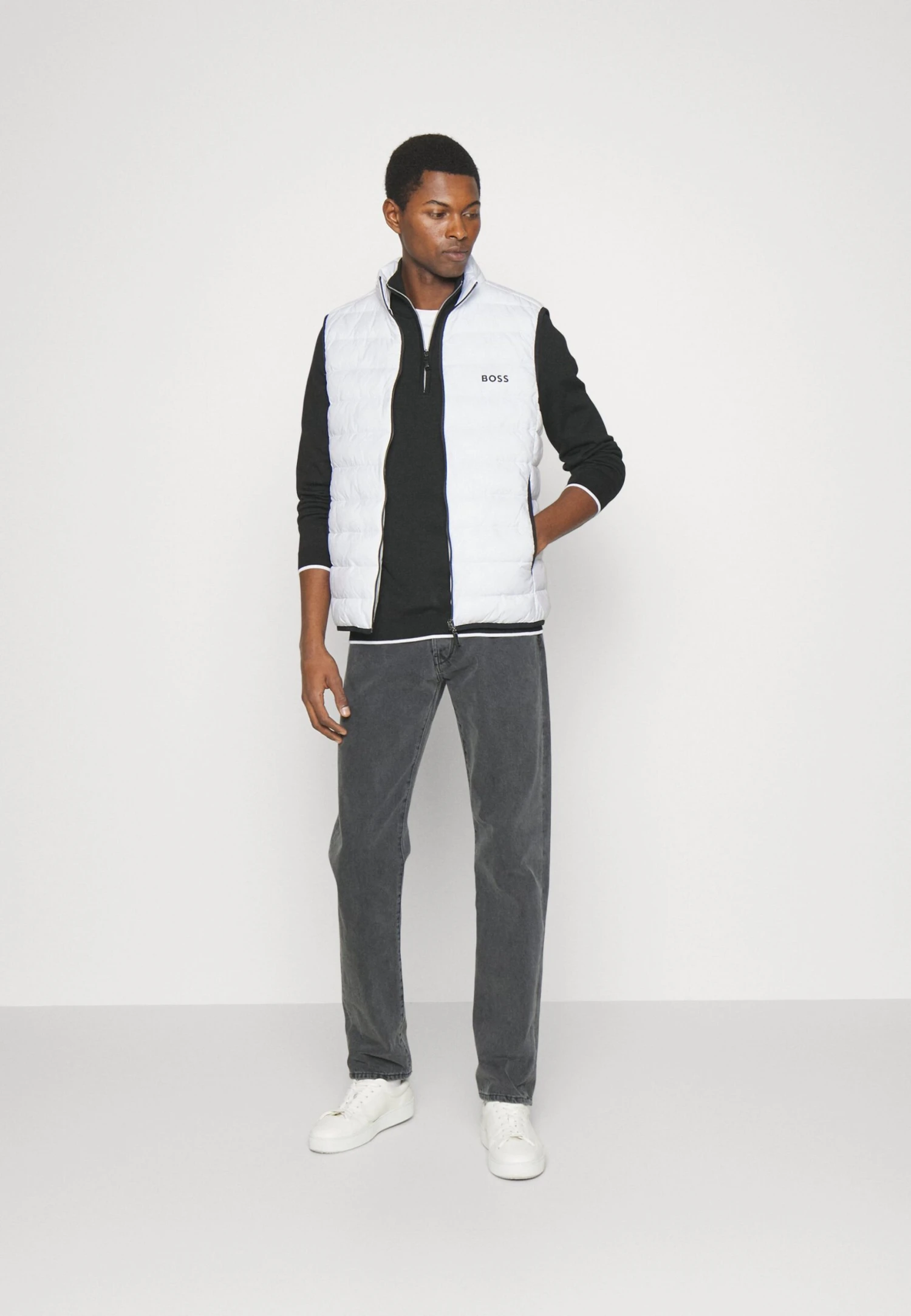 Boss Thor - Waistcoat - White 2 Boss Thor - Waistcoat - White - Image 2