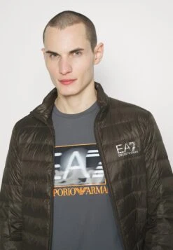 EA7 Emporio Armani Down Jacket - Dark Grey -Modern Classic Shoes Store 6b56627ecbb8404c882be4c96e52fe13