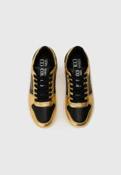 Versace Jeans Couture FONDO STARLIGHT - Trainers - Black/gold-coloured 10 Versace Jeans Couture FONDO STARLIGHT - Trainers - Black/gold-coloured -Modern Classic Shoes Store 6b5b26fba63b4f5da4d4248b97412b67