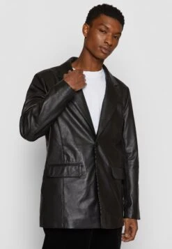 Bradley - Leather Jacket - Black -Modern Classic Shoes Store 6bbadf9746bd40a0b43abbe1aa35a300