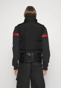 GCDS Low Band Puffy Vest - Waistcoat - Black -Modern Classic Shoes Store 6c1d7ec452ba4e3aa8d86fa8e712a78c