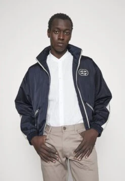 Emporio Armani Blouson Jacket - Summer Jacket - Japan Denim -Modern Classic Shoes Store 6d269529884f4054b16f6c588c8259f6