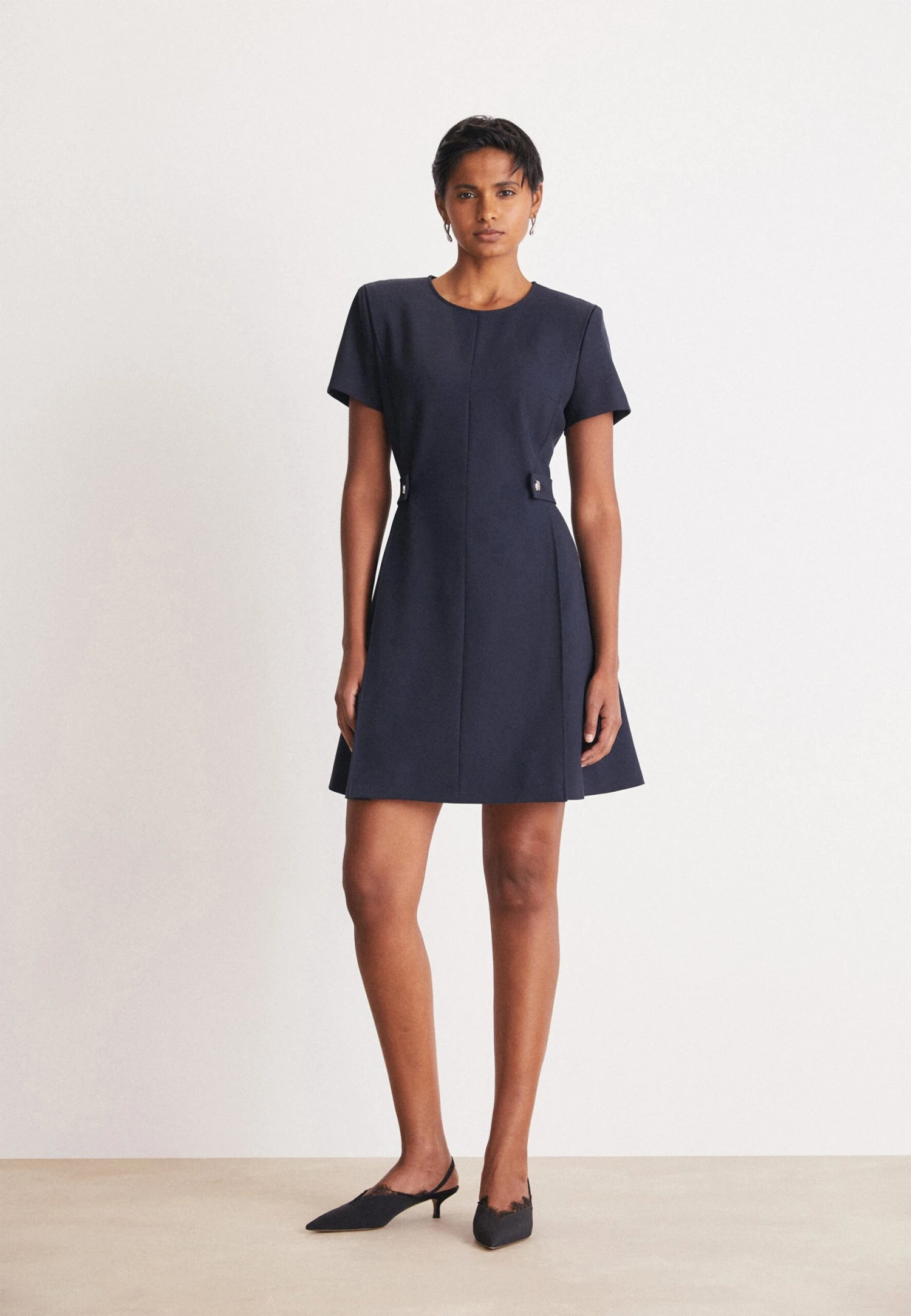 Boss Destena - Day Dress - Dark Blue 2 Boss Destena - Day Dress - Dark Blue - Image 2