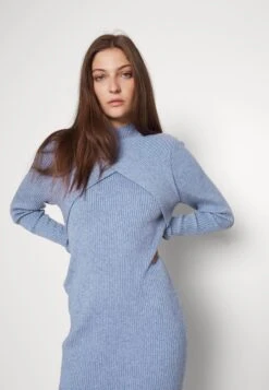 Objcarrie Dress - Jumper Dress - Blue Indigo -Modern Classic Shoes Store 6e7d6d04b3ae4b3bad58e35f8a18c16b