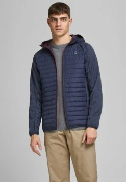 Jack & Jones Jjemulti Quilted Noos - Light Jacket - Ark Blue/Dark Blue