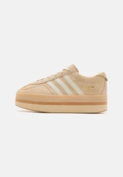 Adidas Originals GAZELLE STACK - Trainers - Sand Strata/cream White