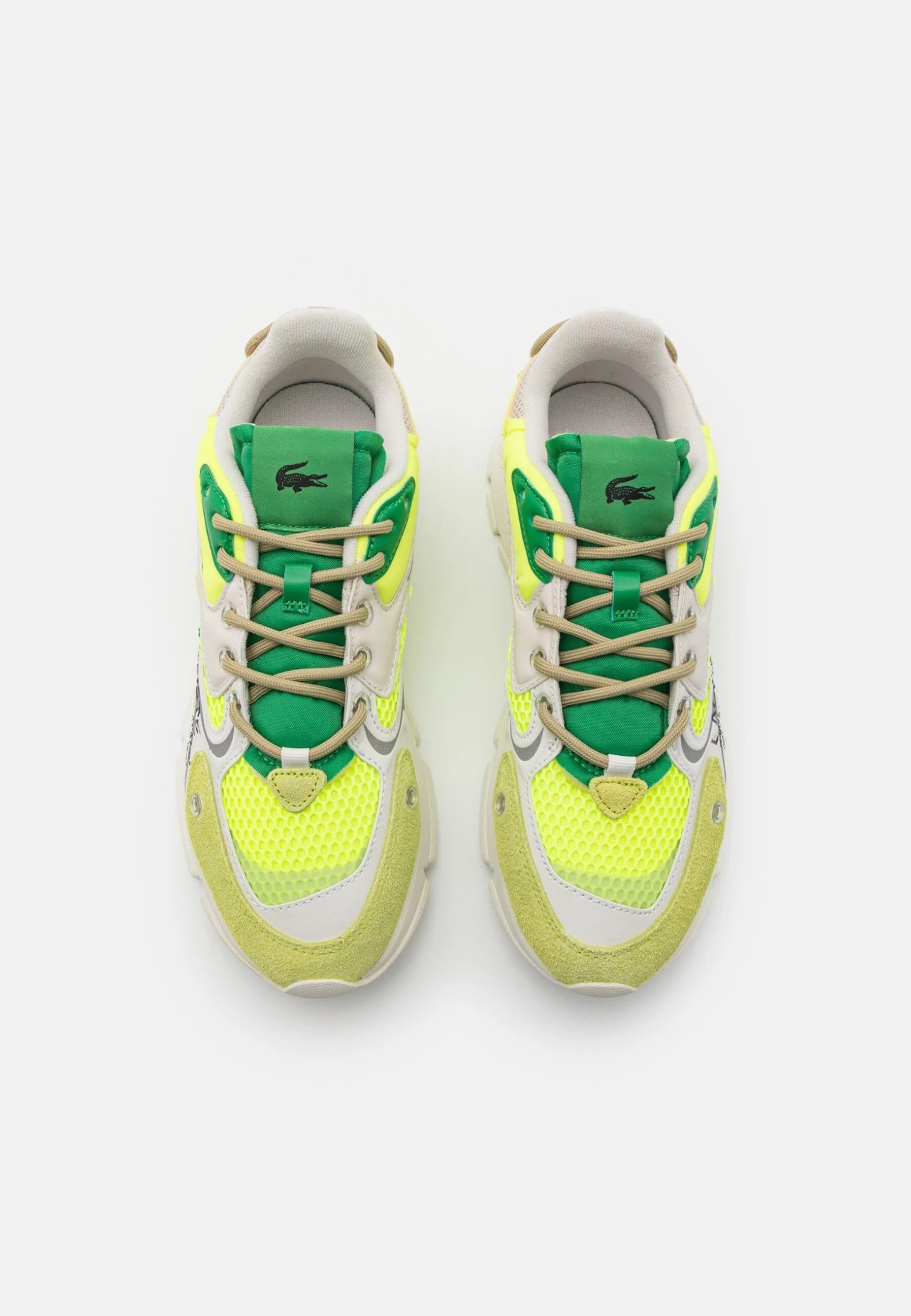 Lacoste Neo - Trainers - Yellow/Off-White 4 Lacoste Neo - Trainers - Yellow/Off-White - Image 4